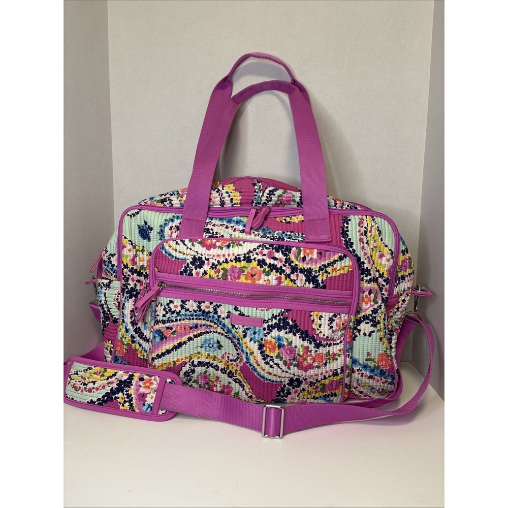 Vera Bradley Duffle Bag Travel Laptop‎ Shoulder Strap Carry On